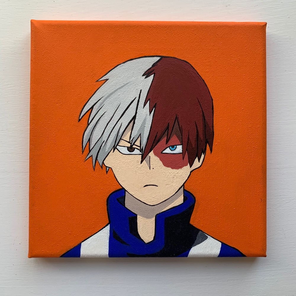 SHOTO TODOROKI  canvas acrylic painting